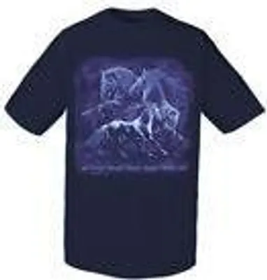 Produktbild von T-Shirt mit hochwertigem Print - Rays Blue Fandango - 09868 dunkelblau - ©Kollektion Bötzel - Gr. S-XXL Größe - L