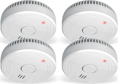 Produktbild von ELRO FS1801 Rauchmelder Set 4-teilig | 10 Jahre Sensor | EN14604 Norm | Weiß
