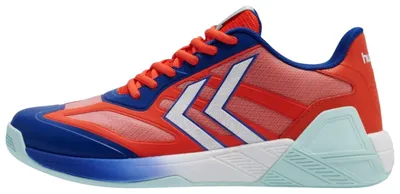 Produktbild von Hummel Algiz 25ICON Indoor Handballschuhe Sneaker rot/blau/weiß 228058-3217, Schuhgröße:36.5 EU