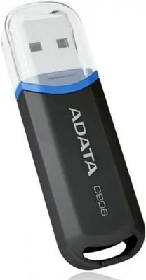 Obrázek produktu pro ADATA 32GB C906, 32 GB, USB Typ-A, 2.0, Čepice, 9 g, Černá