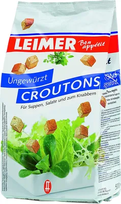 Produktbild von Leimer Croutons Ungewürzt 500G