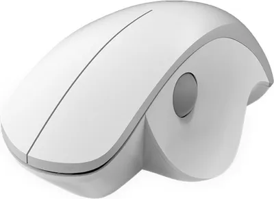 Image de Qware Wireless Mouse Luton - Souris de bureau sans fil à 3 boutons & design ergonomique blanc