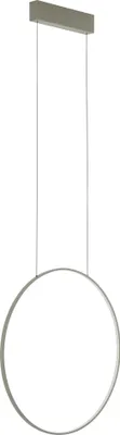 Zdjęcie produktu dla Lampa wisząca LED CIRCOLO M oliwkowo-biała 21W Ciepła biel 660lm aluminium wym:140x60x2cm IP20 Nowodvorski Lighting