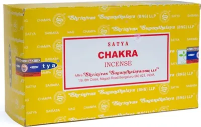 Obrázek produktu pro Vonné tyčinky Satja čakra -- 15 g