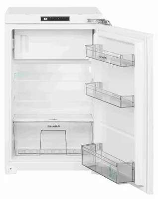 Produktbild von SHARP Einbaukühlschrank mit Gefrierfach 112L 88 cm Nische Energieklasse D SJ-LD110E0XD-EU