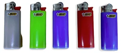 Produktbild von BIC Feuerzeug Mini J25 Original mit Kindersicherung 5 Stück NEU Farben Gas
