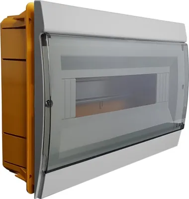 Zdjęcie produktu dla Podtynkowa skrzynka rozdzielcza IP40 10/14 modułów szara 970.12 M-L 0995