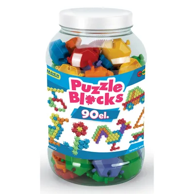 Produktbild von baukasten Puzzle Blocks junior 90 Teile