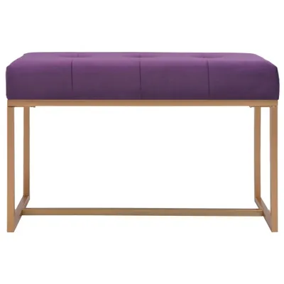 Immagine prodotto di Panca 80 cm in Velluto Viola