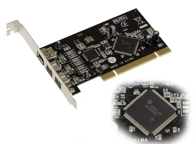 Productafbeelding van KALEA-INFORMATIQUE PCI-controllerkaart met FireWire 800 en 400, compatibel met IEEE1394A en IEEE1