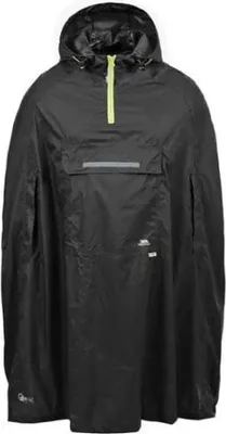 Produktbild von Trespass Qikpac Poncho Schwarz L Damen Schwarz L