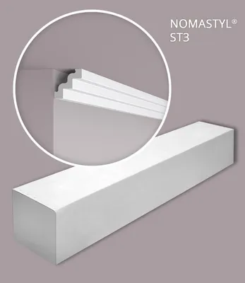 Produktbild von NMC ST3-box-10 NOMASTYL Eckleisten 1 Karton SET mit 10 Stuckleisten | 20 m