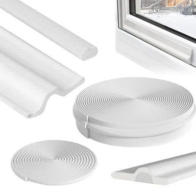 Obrázek produktu pro Samolepicí těsnění pro okna, 6 metrů, pro zvukovou izolaci a zajištění těsnosti
