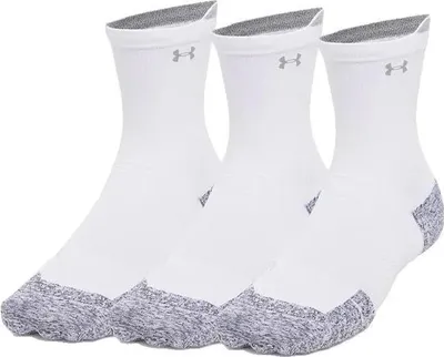 Obrázek produktu pro Under Armour Ua Ad Run Cushion 3Pk Crew - bílá, Velikost:M