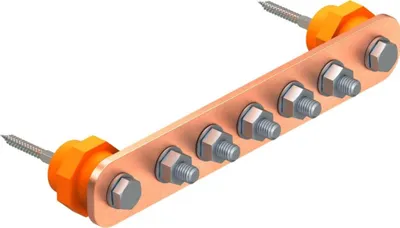 Produktbild von OBO Bettermann Vertr Potentialausgleichsschiene BigBar/5 Anschl