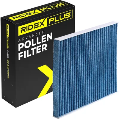 Produktbild von RIDEX PLUS 424I0521P Innenraumfilter Pollenfilter für FIAT PANDA (169) Aktivkohle