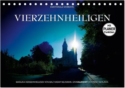 Produktbild von Vierzehnheiligen (Tischkalender 2025 DIN A5 quer), CALVENDO Monatskalender