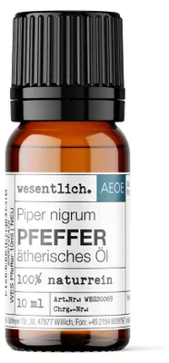Produktbild von Pfeffer (10ml) - naturreines, ätherisches Öl von wesentlich