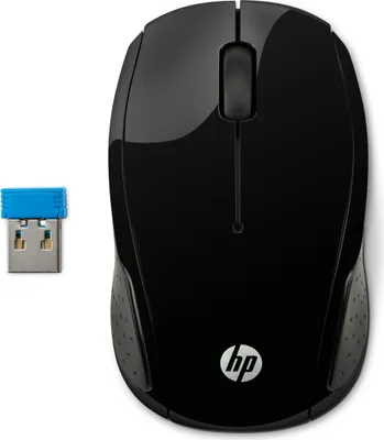 Obrázok produktu pre HP Maus 200 Schwarz Kabellos Scrollrad Optisch