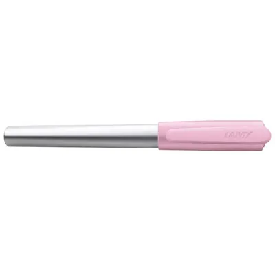 Zdjęcie produktu dla Pióro wieczne na naboje LAMY nexx Special Edition różowe/srebrne M (średnie)