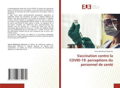 Produktbild von Vaccination contre la  : perceptions du personnel de santé