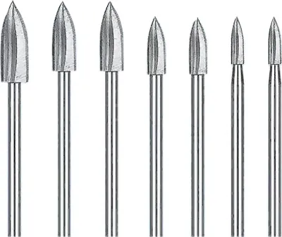 Obrázek produktu pro INF Sada gravírovacích fréz – stopka 6 mm (Sada 7 ks)