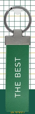 Produktbild von Geschenk-Schlüsselanhänger – The Best – Be-Happy Gifts
