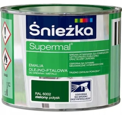 Produktbild von ŚNIEŻKA Supermalgrün 6002 0,2l glänzend