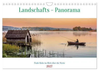 Produktbild von Landschafts - Panorama (Wandkalender 2027 DIN A4 quer), CALVENDO Monatskalender