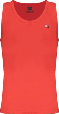 Zdjęcie produktu dla NORWAY 1963 Koszulka bez rękawów dla mężczyzn, czerwona 845910_ROREDRACE: Rozmiar – XL Rozmiar: XL