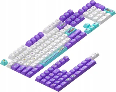 Obrázek produktu pro Nuphy Sada čepiček na klávesy pro mechanickou klávesnici Halo / Field / Gem - Arcade-ia KDS Dye-sub PBT Keycaps ANSI US