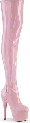 Produktbild von ADORE-3000HWR Damen Boots von Pleaser, Rosa  , EU 42, US 12
