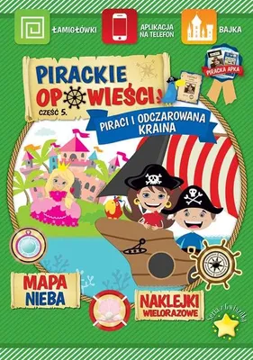 Image de ISBN Pirackie opowieści Część 5 Piraci i odczarowana kraina, Polski, Broszurowa okładka, 16 stron(y)