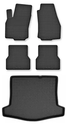 Obrázok produktu pre Vaničkové autokoberce + vaňa kufra pre: Ford Focus MK2 2005-2011 sedan 5 ks