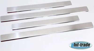 Image de Inox Seuils de Porte V2A Mat pour Mercedes W124 Classe E 4tlg Set de 1984