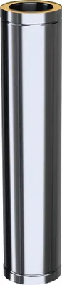 Produktbild von ADAM DW Doppelwandiges Schornsteinrohr fi 200 1m