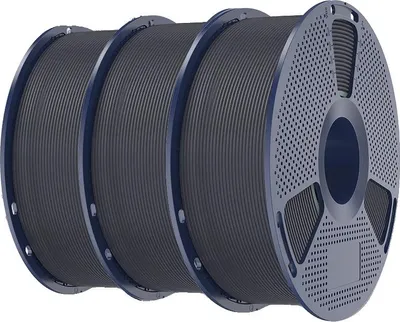 Zdjęcie produktu dla filament 3D, odporny na uderzenia PLA+, średnica 1,75 mm, temperatura druku 200-260 ℃, 3 kg szary