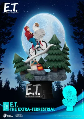 Produktbild von Beast Kingdom Toys E.T. Der Außerirdische D-Stage PVC Diorama Iconic Scene Movie Scene 15 cm BKDDS-089