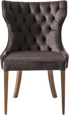 Obrázek produktu pro Designové křeslo, křeslo s opěradlem, čalouněné křeslo, dřevěné křeslo, vhodné do obývacího pokoje nebo jídelny