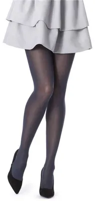 Image de Collants pour femmes Bellivalini en microfibre 40 DEN BLVFI1001 (bleu marine, M) .