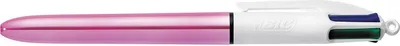 Produktbild von BIC Druckkugelschreiber 4Colours Shine Strichstärke: 0,32 mm pink / weiß
