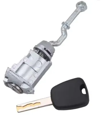 Produktbild von Techstar-Zündschlosszylinder, passend für Citroën C4L, Peugeot 407, linke Fahrertür, mit 1 Schlüssel, OE 9170Y0/9170Y1