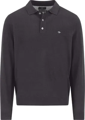 Zdjęcie produktu dla FYNCH-HATTON, polo, długi rękaw, kolor: grafitowy, rozmiar: M. (Model: 998)