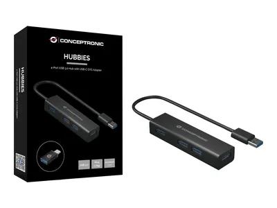 Obrázek produktu pro Conceptronic HUBBIES06B - Hub - 4 x SuperSpeed USB 3.0