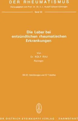 Produktbild von Die Leber Bei Entzündlichen Rheumatischen Erkrankungen