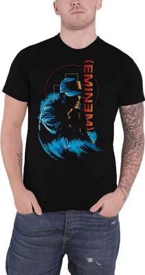 Produktbild von Eminem - "In Brackets" T-Shirt für Herren/Damen Uni RO1391 (M) (Schwarz)
