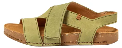 Image de El Naturalista Sandales pour Femme/Homme N5799 NOBUCK LIKEN / BALANCE Couleur Vert