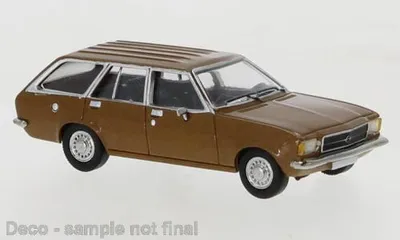 Immagine prodotto di Brekina PCX870403 - Opel Rekord D Caravan in scala 1/87, marrone metallizzato, 1972 - Nuovo