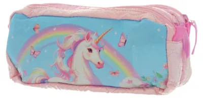Produktbild von mybagstory | Einhorn-Federmäppchen | 2 Fächer | Rosa 8 x 10 x 25 cm