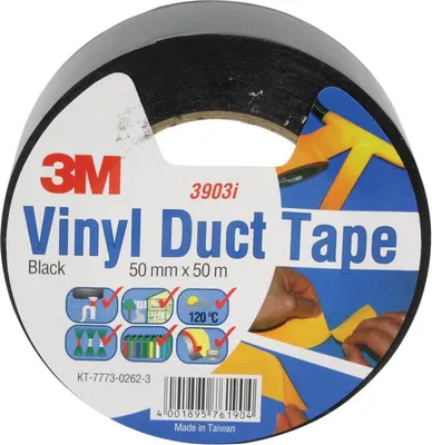 Immagine prodotto di Scotch 2903D4850B Nastro adesivo in tessuto 3M Scotch 2903, 48 mm x 50 m, nero